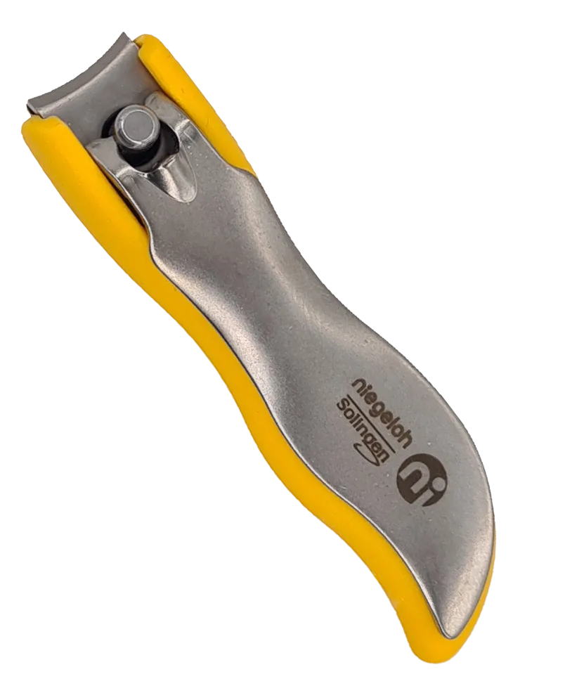 Nagelknipper met nagelvanger, 6 kleuren
