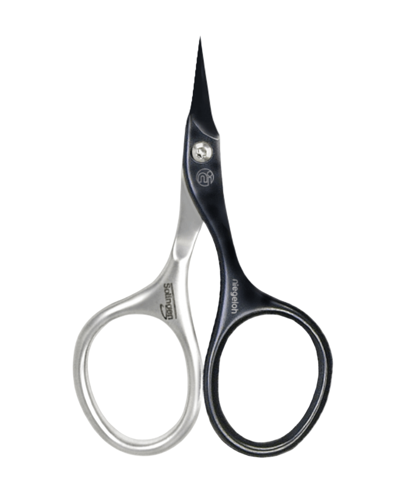 Hautschere Turmspitze Inox style Titanium Schwarz von Niegeloh Solingen