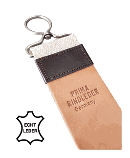 Streichriemen "Herolds Prima Rindleder" von Niegeloh Solingen aus Lederlänge: ca.