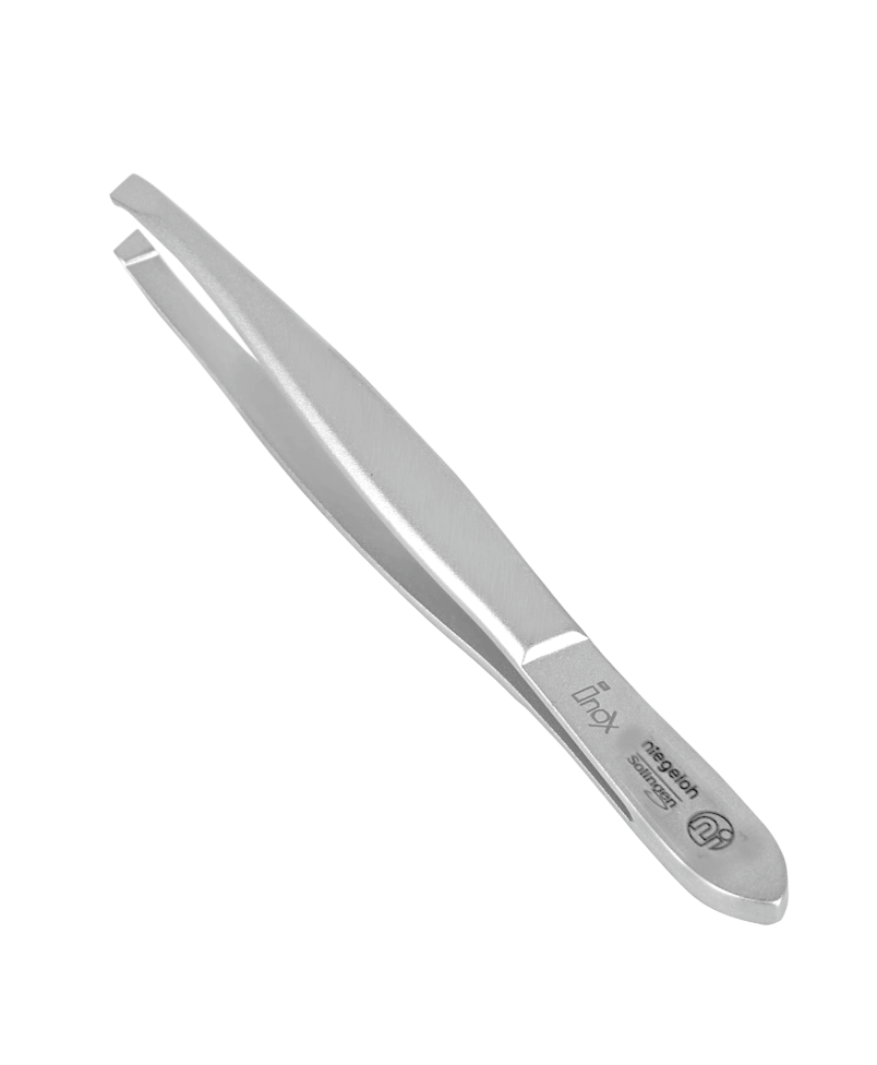 Inox pincet, schuin