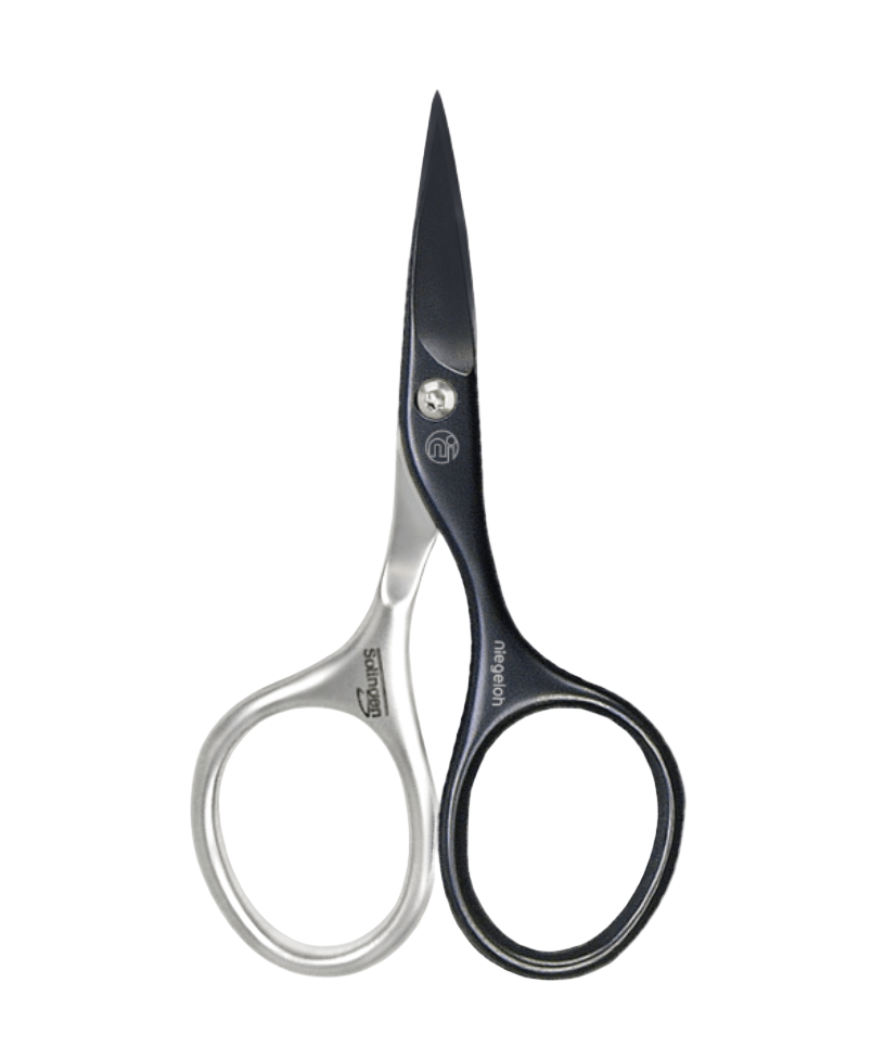 Nagelschere Inox style Titanium Schwarz von Niegeloh Solingen